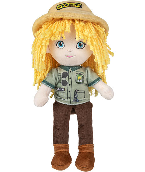 Nukk zookeeper tüdruk